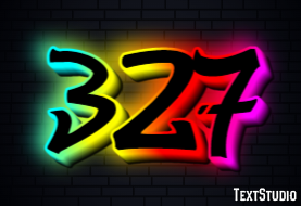 327 Texteffekt