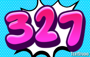 327 Эффект текста