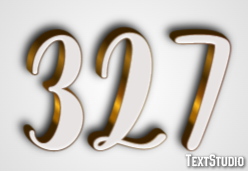 327 Text Effect