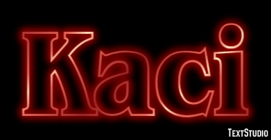 Kaci Efecto de Texto