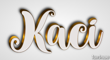 Kaci Efecto de Texto