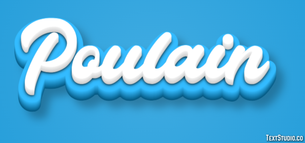 Poulain Effet de texte