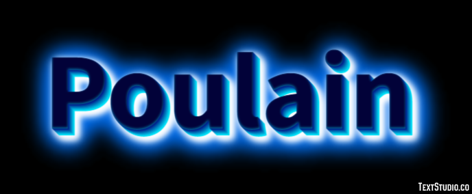 Poulain Effet de texte