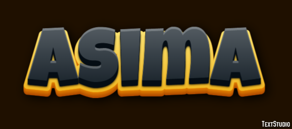 Asima Text Effect