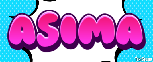 Asima Text effect