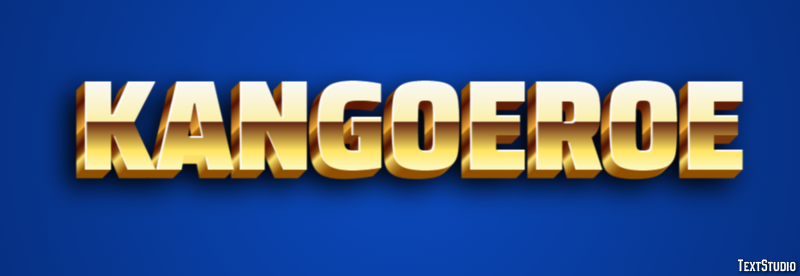 Kangoeroe Текстовый эффект