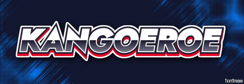 Kangoeroe Текстовый эффект