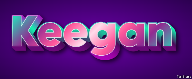Keegan Effet de Texte