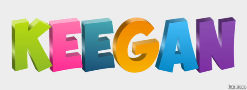 Keegan Effet de Texte
