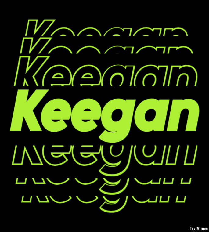Keegan Efekt tekstowy