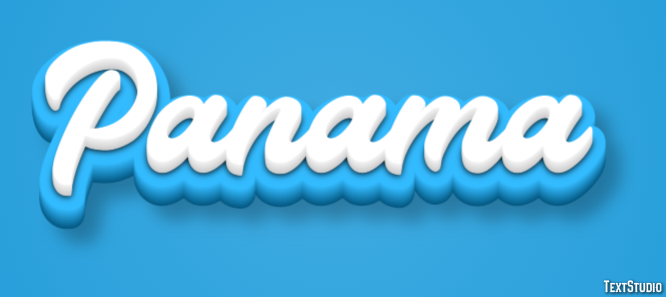 Panama Text Effect