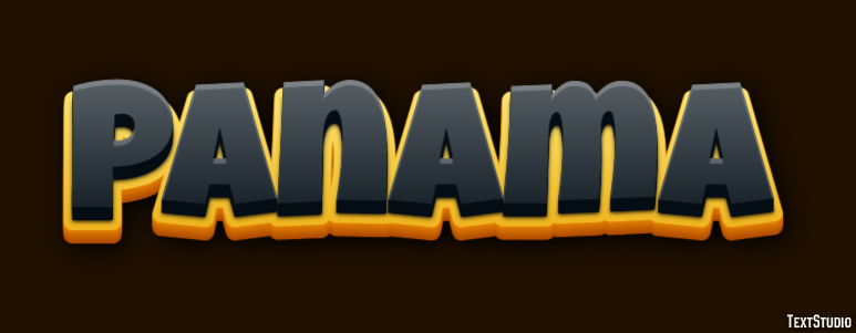 Panama Text Effect