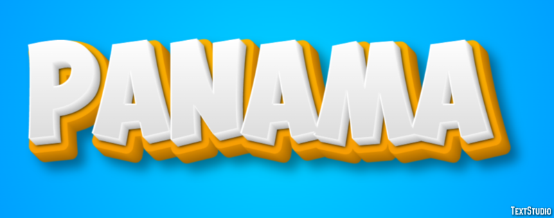 Panama Text Effect
