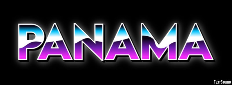 Panama Text Effect