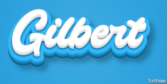 Gilbert Efekt tekstowy