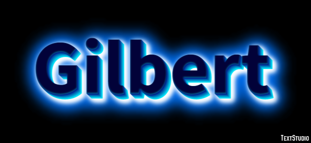Gilbert Efekt tekstowy