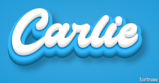 Carlie Text Effect