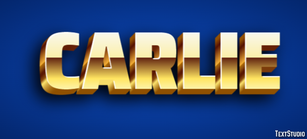Carlie Text Effect