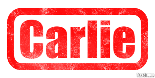 Carlie Text effect