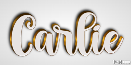 Carlie Text Effect