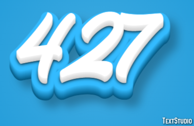 427 Efeito de texto