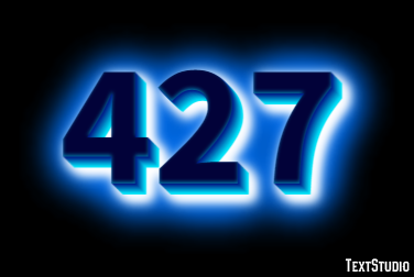 427 Text Effect