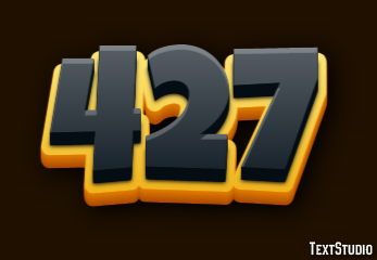 427 Text Effect