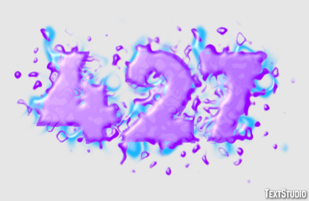 427 Efeito de texto