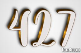 427 Text Effect
