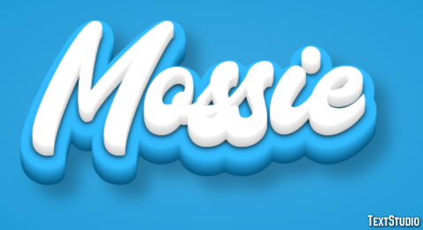 Mossie Effet de Texte