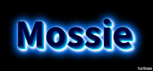 Mossie Effet de Texte