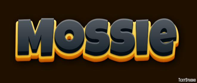 Mossie Effet de Texte