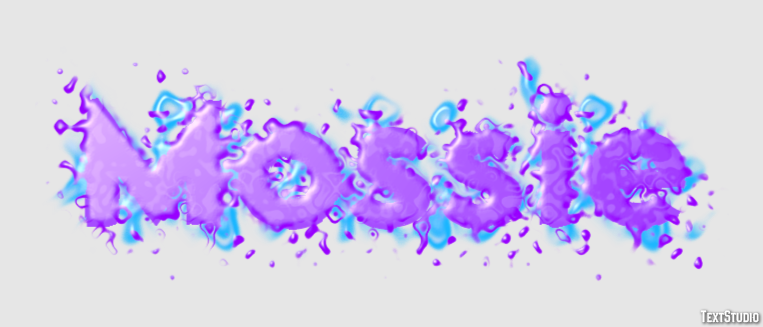 Mossie Effet de Texte