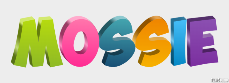 Mossie Text Effect