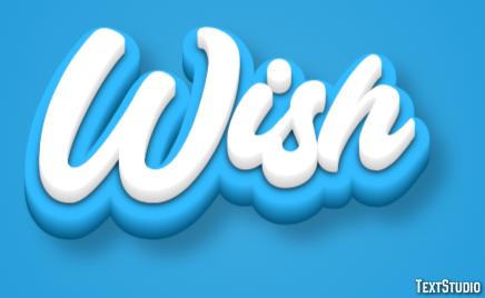 Wish Efecto de Texto