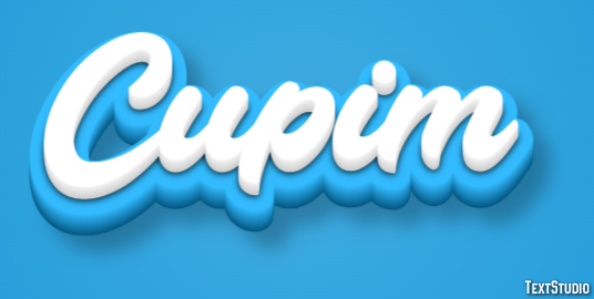 Cupim テキスト効果