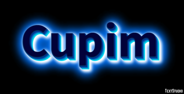 Cupim Efeito de texto