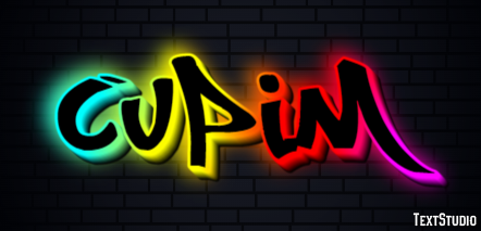 Cupim テキスト効果