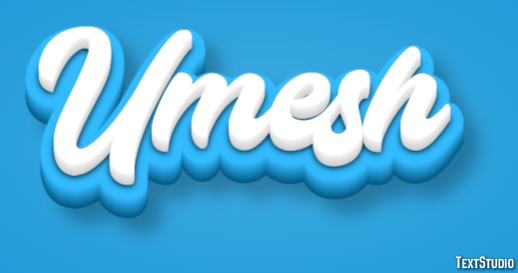 Umesh Text Effect
