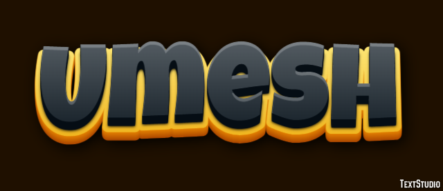 Umesh Text effect