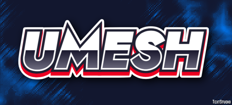 Umesh Text effect