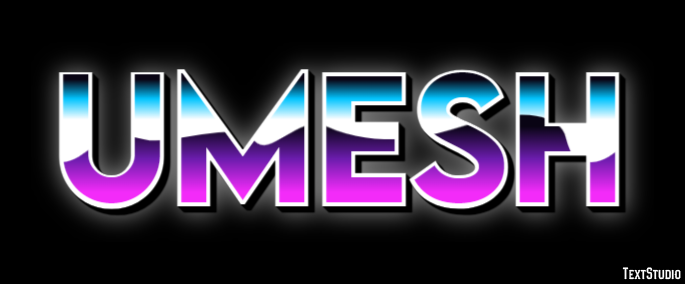 Umesh Text effect