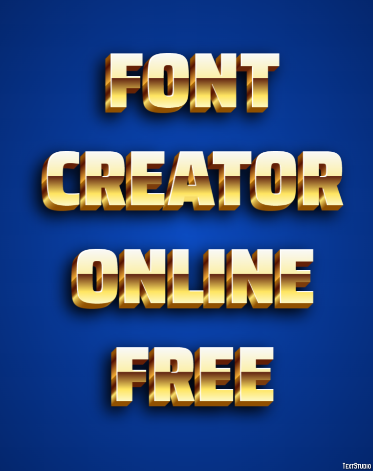 Font Creator Online Free Tekst Effect