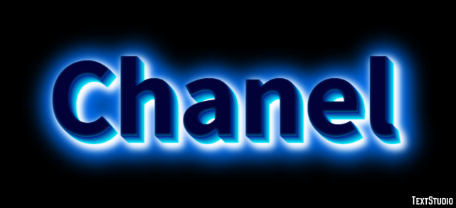 Chanel Text effect