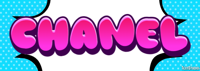 Chanel Text effect