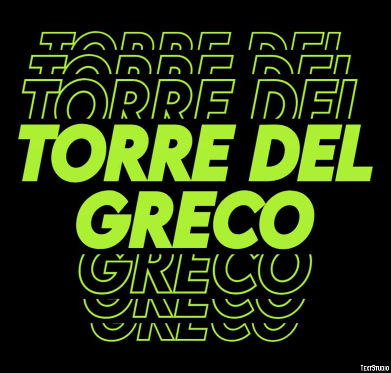 Torre del Greco Effetto testo