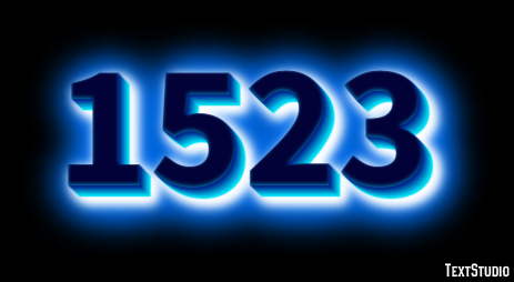 1523 Text Effect