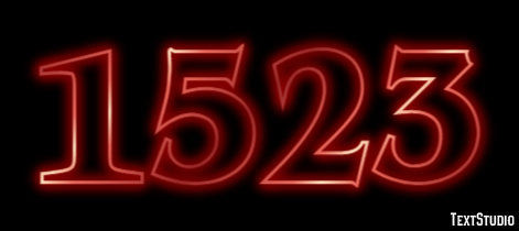 1523 Text Effect