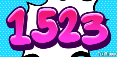 1523 Text Effect