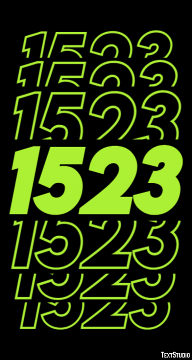 1523 Text Effect